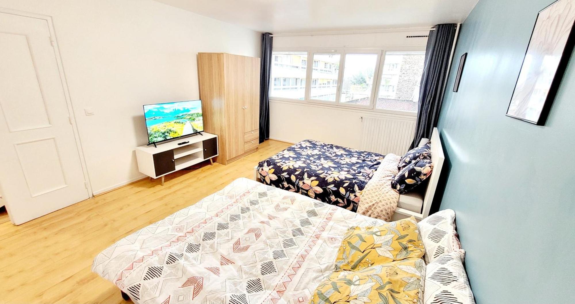 Appartement De 3 Chambres Ivry-sur-Seine Exteriör bild